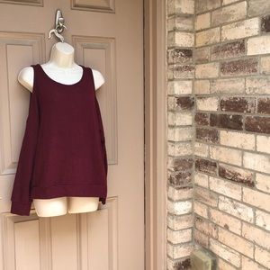 Rue 21 Maroon sweater